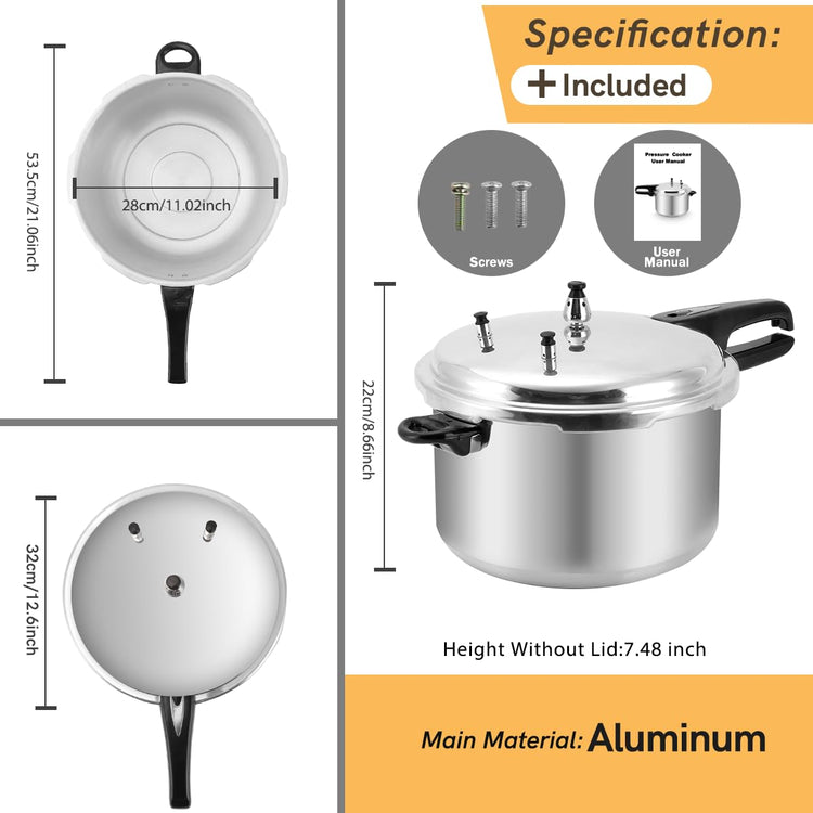 12 Quart Pressure Cooker