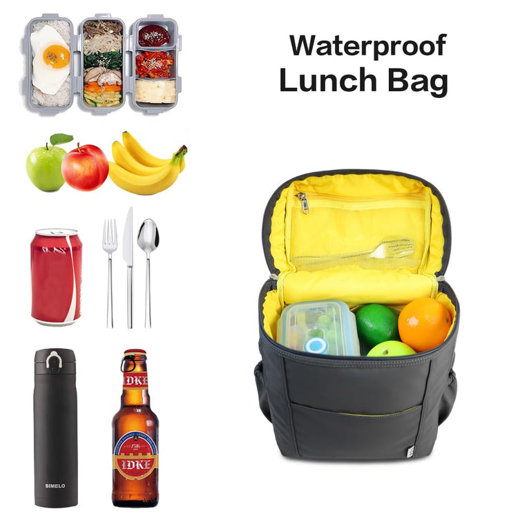 NOL Insulated Lunch Bags for Women Cooler Bag Lightweight Nylon Waterproof Lunch Box for Work