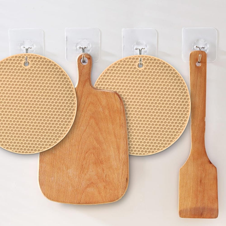 Silicone Trivets Mat (6 Count)