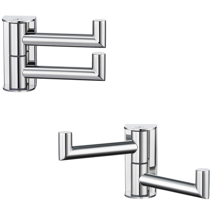Swivel Wall Hooks with 2 Arm (2 Count)
