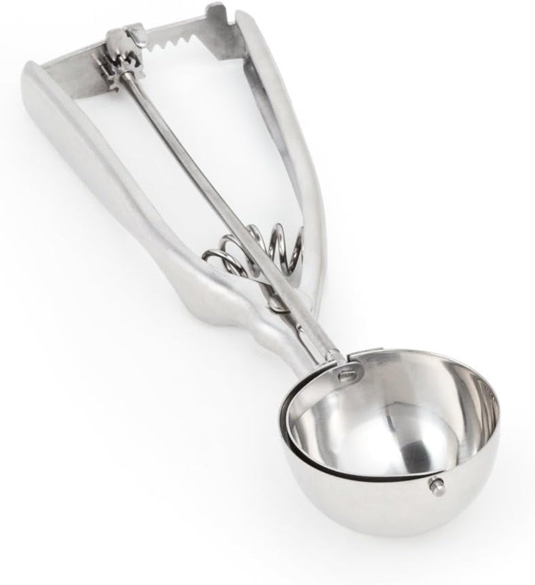 Fox Run Ice Cream/Cookie Dough Scoop, 1-7/8-Inch, Metallic