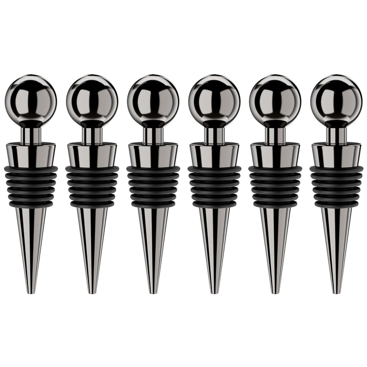 Vacuum Wine Bottle Stoppers 6Pcs (3 Count)