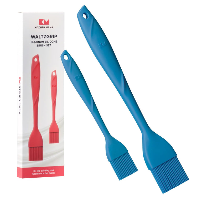 WaltzGrip Platinum Silicone Basting Pastry Brush (2 Count)