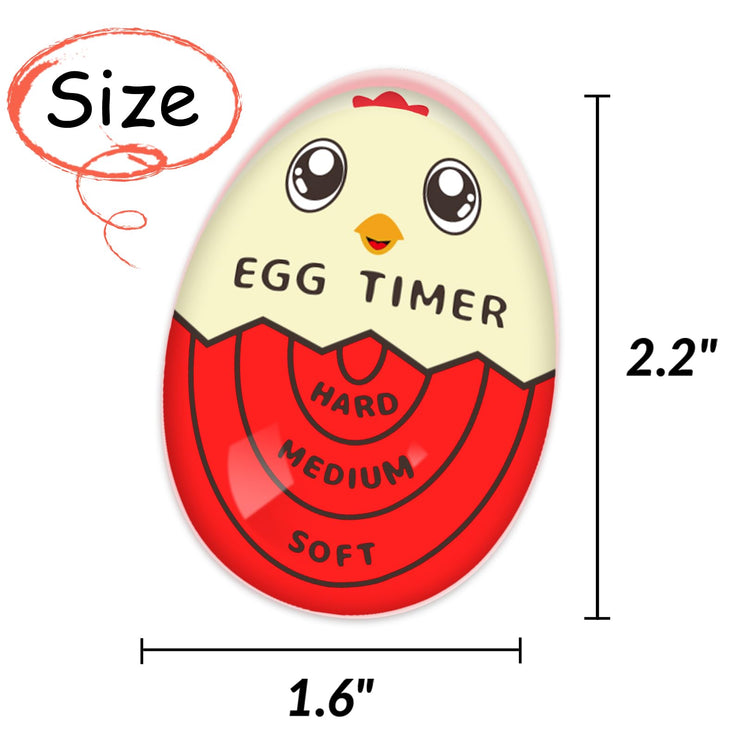 Egg Timer that Goes in Water for Boiling Eggs (2 Count)