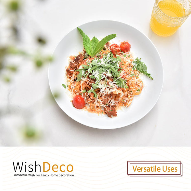 White Pasta Bowls Set of 4 (4 Count)