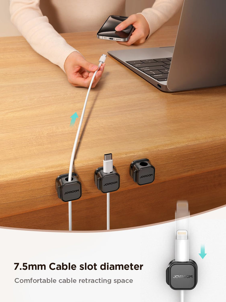 9 Pack Magnetic Cable Clips