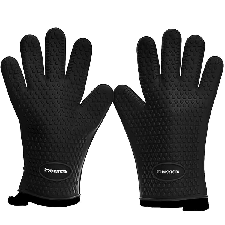 S Silicone Smoker BBQ Gloves (2 Count)