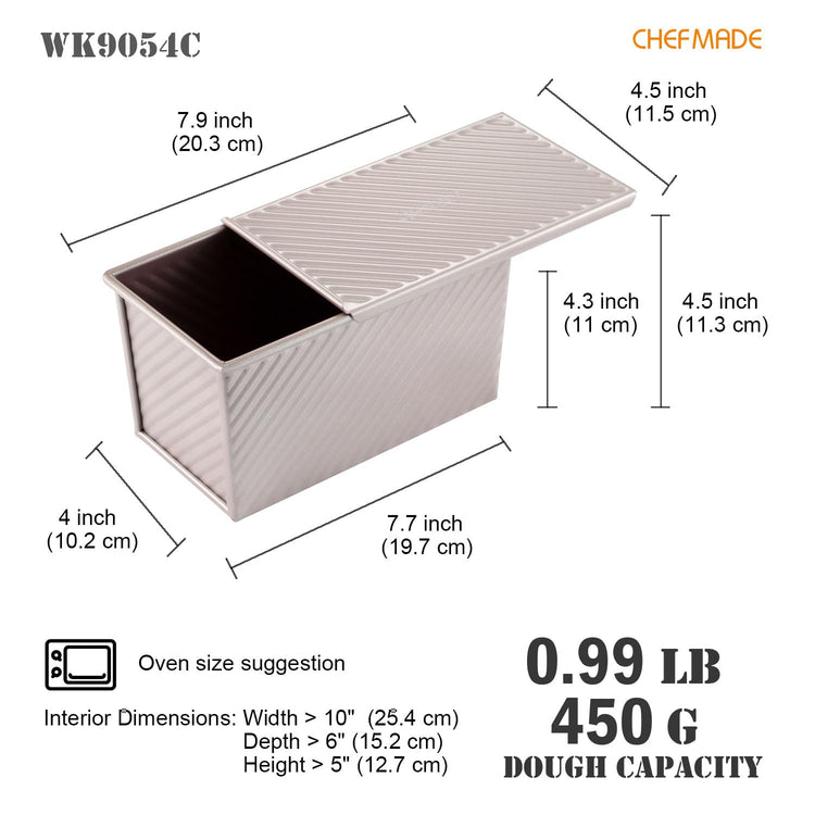 Pullman Loaf Pan with Lid