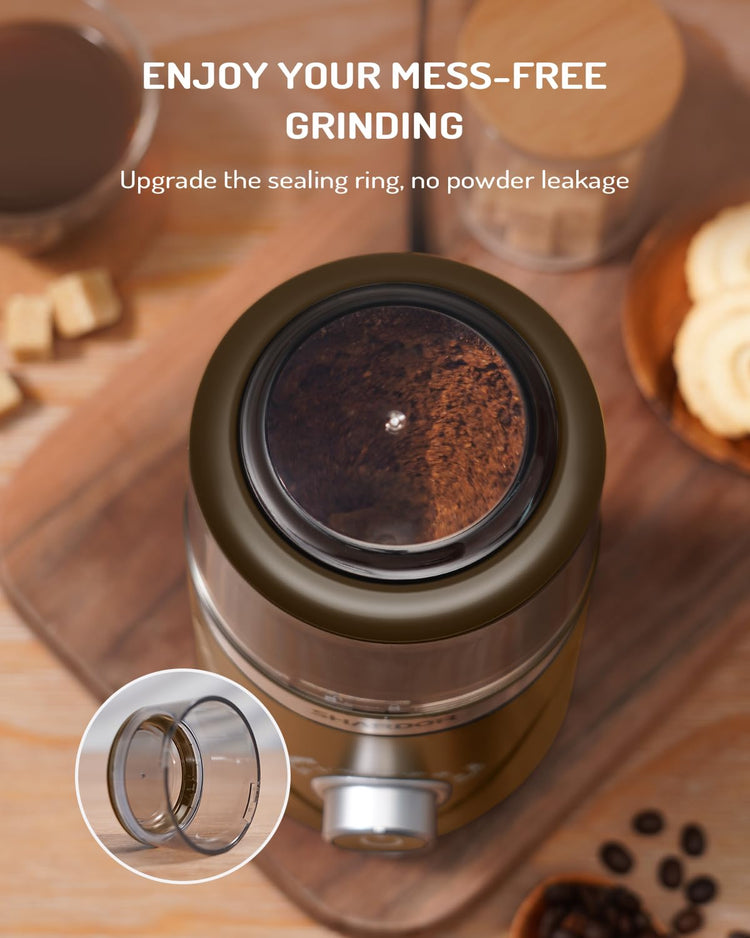 Electric Super Silent Blade Coffee Grinder