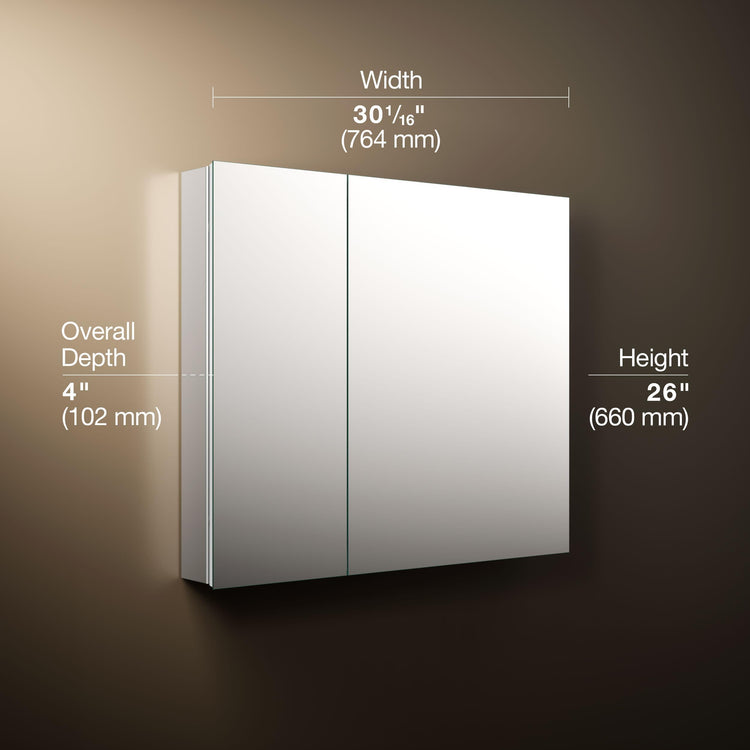 55064 NA Embark Slim Medicine Cabinet Mirror
