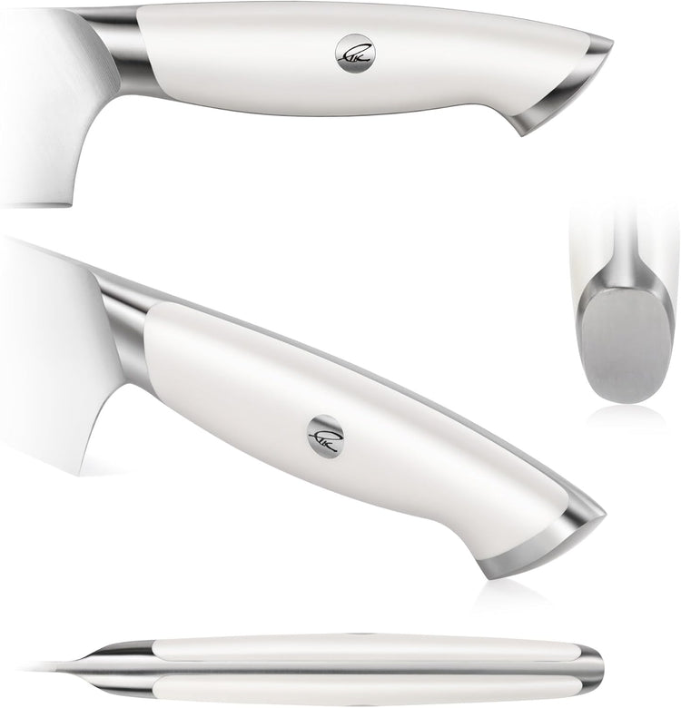 Cangshan Thomas Keller Signature Collection 4-Piece Knife Block Set, White