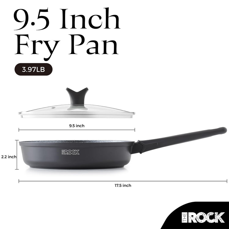 SOHO 9.5 Inch Nonstick Frying Pan with Lid
