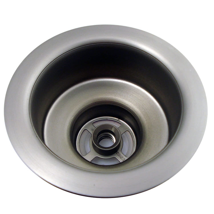 3.5" Sink Drain Assembly with Twist Lock Basket Strainer