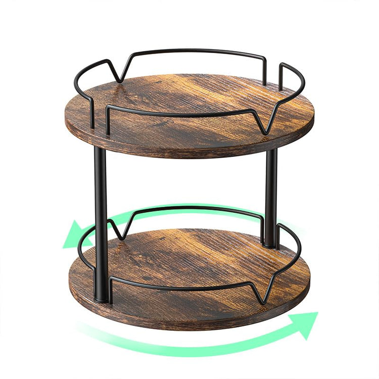 12" Wood Lazy Susan
