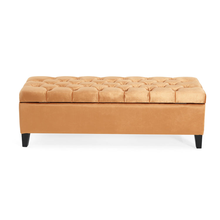 Gloust Velvet Storage Ottoman