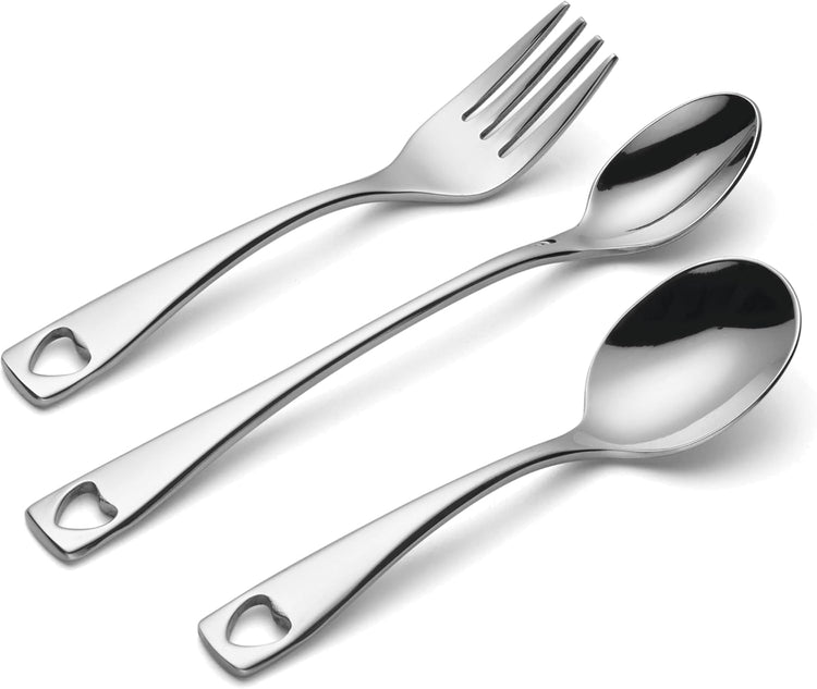 Oneida Little Love 3 Piece Baby Set, silver