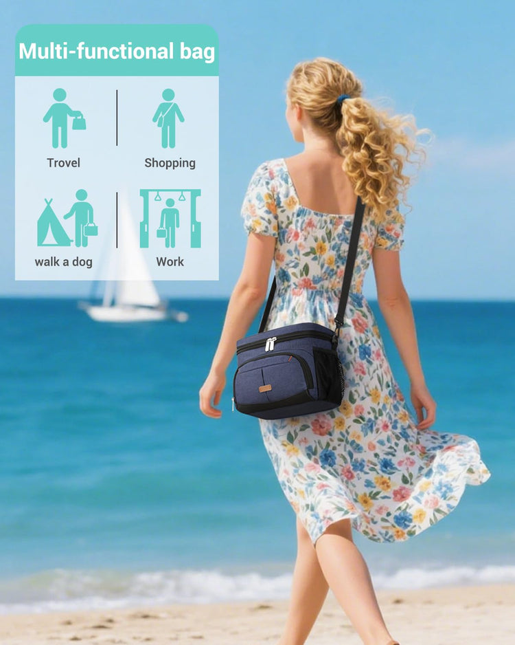 Lunch Box for Men Women Insulated Lunch Tote Cooler Bag Lunchbox