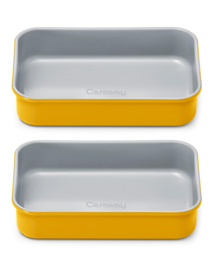 Non Stick 9" x 6.5" Small Rectangle Baking Pan Duo (2 Count)