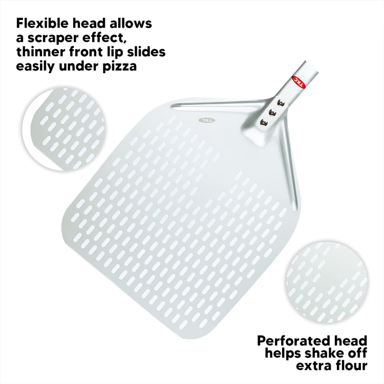 Perforated Pizza Peel 12 Inch