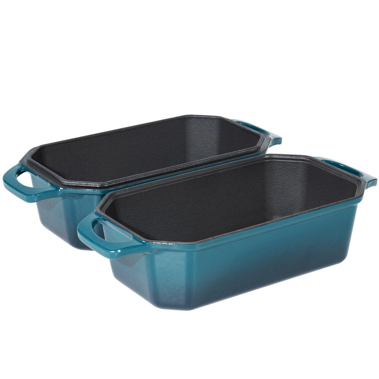 Bread Pan Cast Iron Loaf Pan with Lid Bread Loaf Pan 8.5x4.5 Inch Loaf Pan Enameled Cast Iron Sourdough Loaf Pan