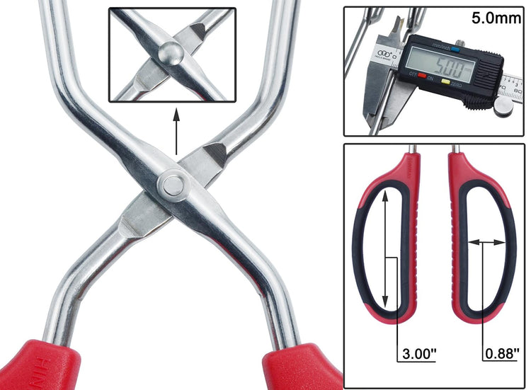 Stainless Steel Scissor Tongs 11