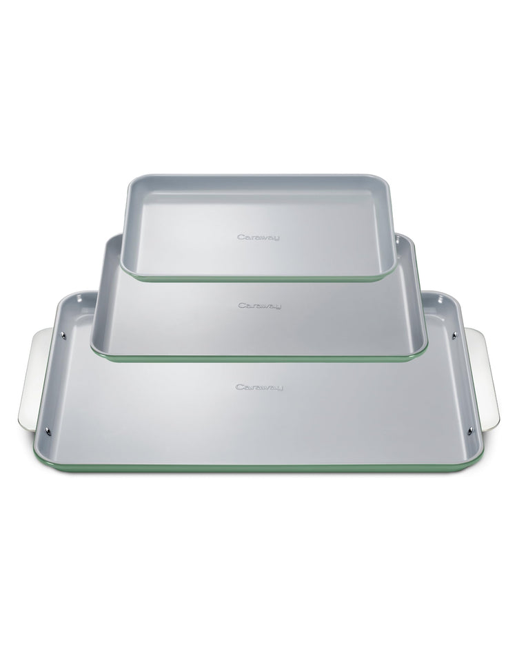 Non Stick Ceramic Baking Sheet Trio (3 Count)