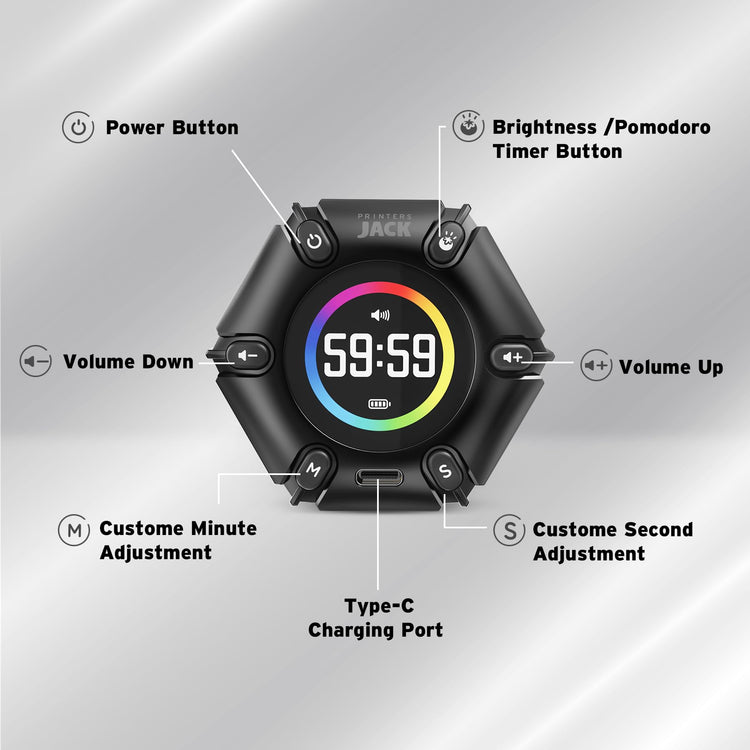 Smart FILP Pomodoro Timer 3