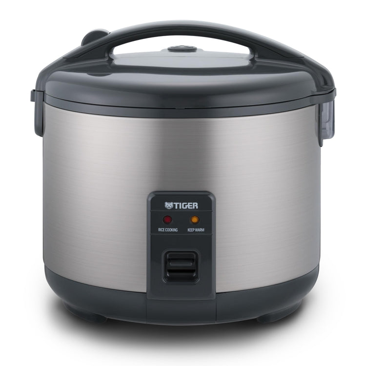 JNP-S18U-US 10 Cup Capacity White Rice Cooker with Non-Stick Inner Pot, Retractable Power Cord, and Keep Warm up to 12 hours (Urban Satin)