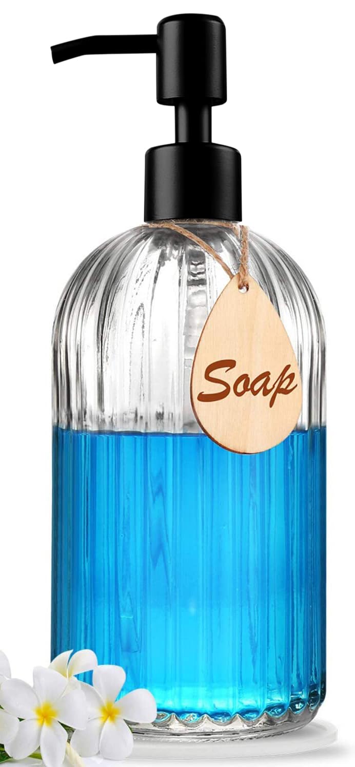 Soap Dispenser with Silicone Pad
