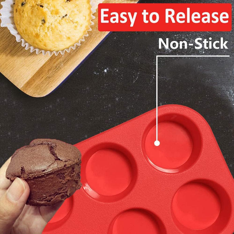 Silicone Muffin Pan (2 Count)