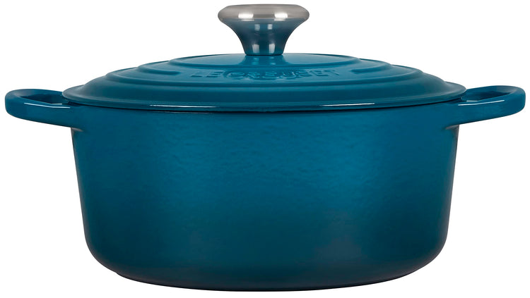 Enameled Cast Iron Signature Round Dutch Oven