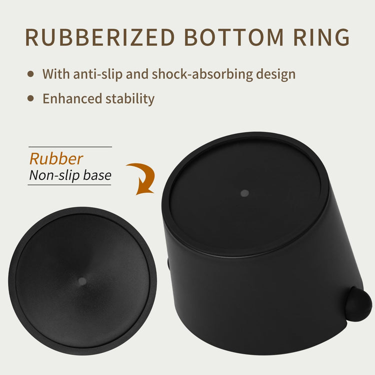 6.3Inch Knock Box Large Espresso Knock Box Shock