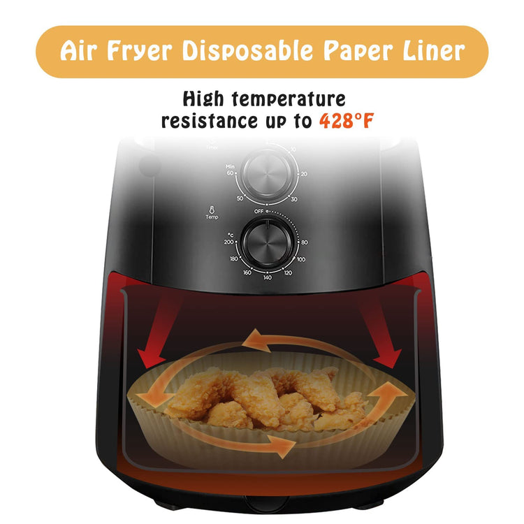 200Pcs Air Fryer Liner Disposable Parchment Paper for Ninja Air Fryer AF101 (200 Count)