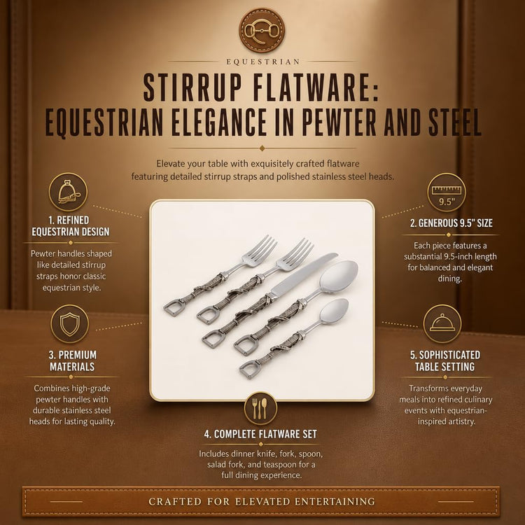 Stirrup Flatware Set