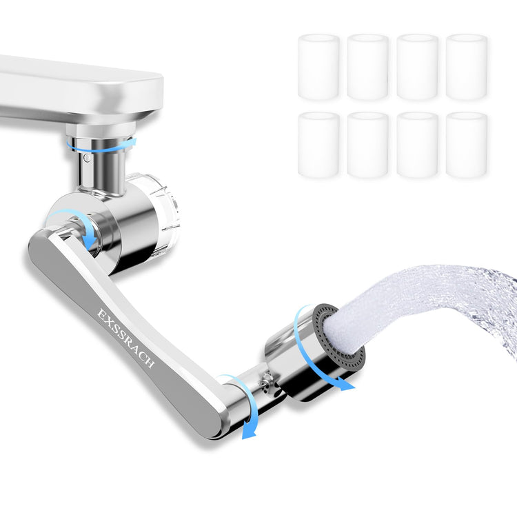 1080° Rotating Faucet Extender with Filter Cotton