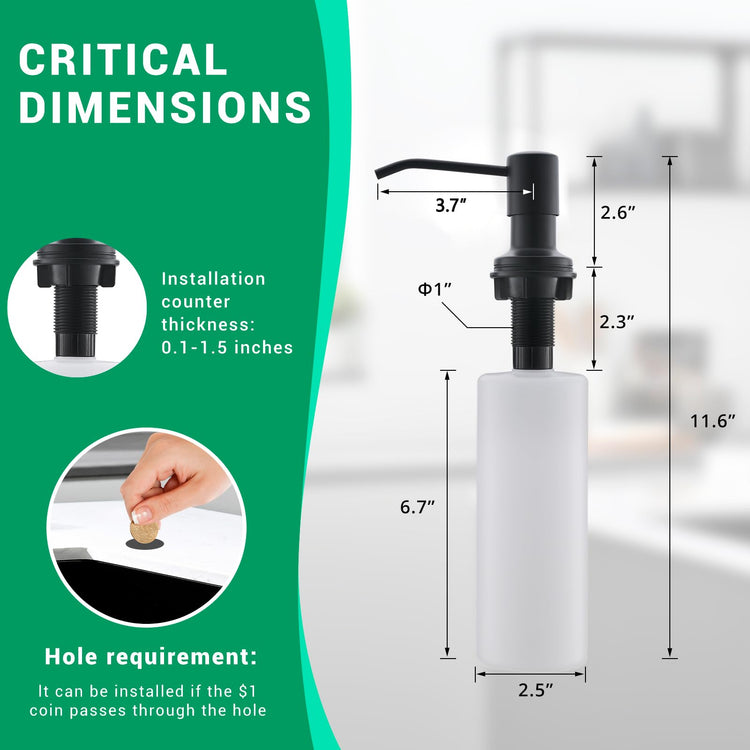 Commercial Kitchen Faucets with Pull Down Sprayer Matte Black&Gold