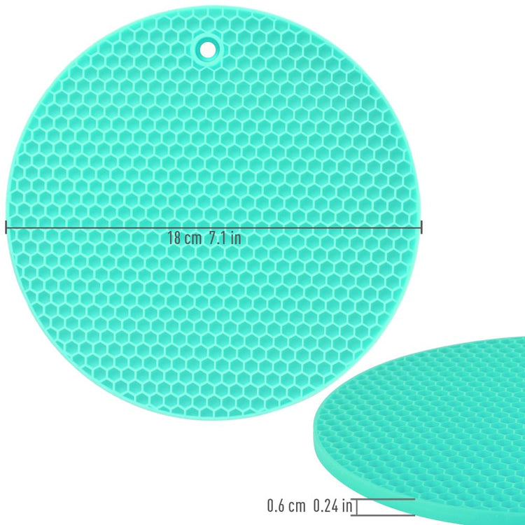 Silicone Trivets Mat (6 Count)
