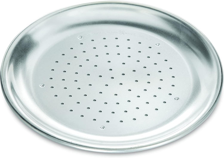 Nordic Ware Naturals 9" Hot Air Perforated Aluminum Pizza Crisper, Set of 1