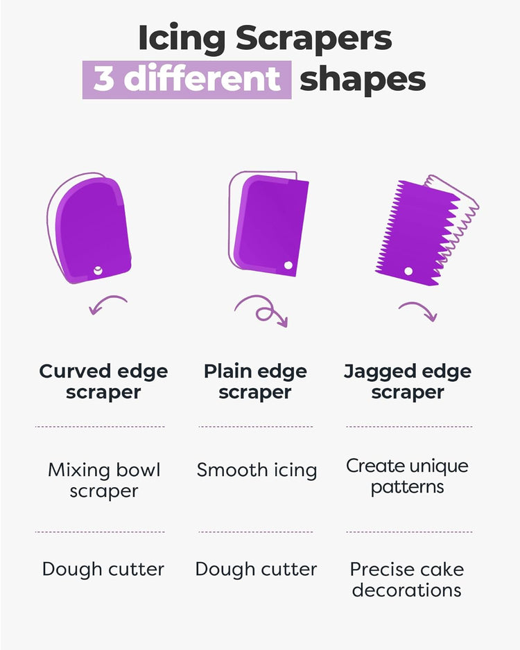 Kootek 71PCs Cake Decorating Kit, Baking Supplies Tools - Includes Cake Stand Turntable, 12 Icing Piping Tips, 2 Frosting Spatulas, 3 Scrapers, 50+2 Piping Bags, Coupler, Video Tutorial, Booklet