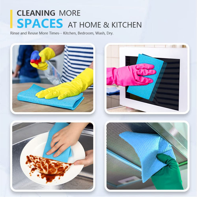 Swedish Dishcloths for Kitchen 10PK (10 Count)