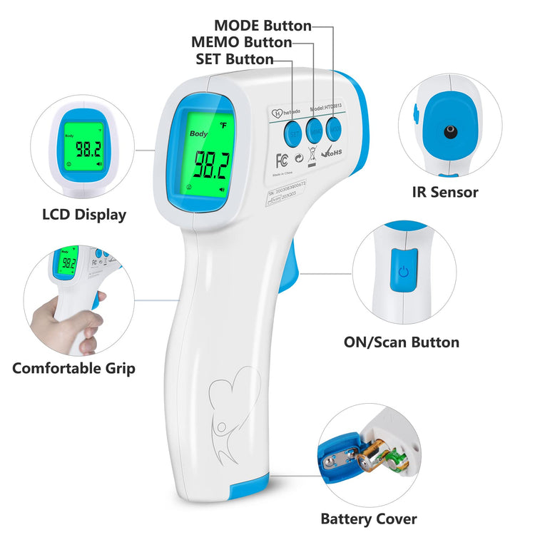 Digital Thermometer for Adults and Kids