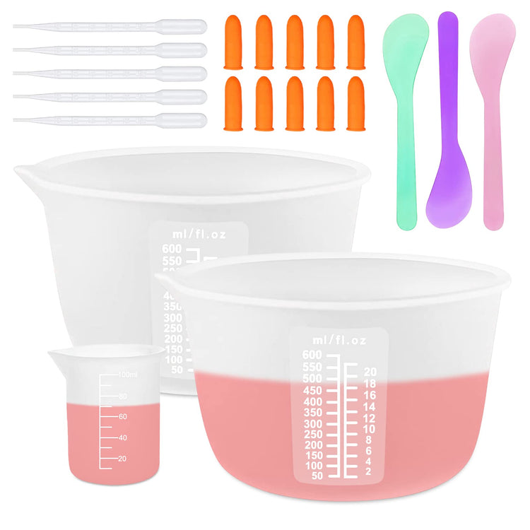Silicone Resin Measuring Cups