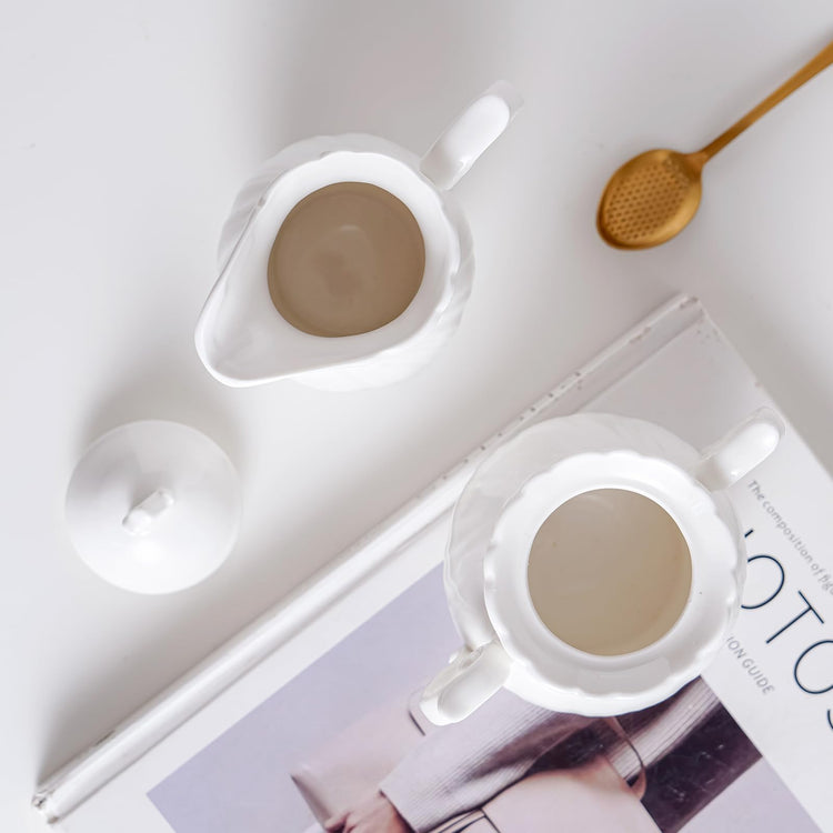 Sugar and Creamer Set Ceramic