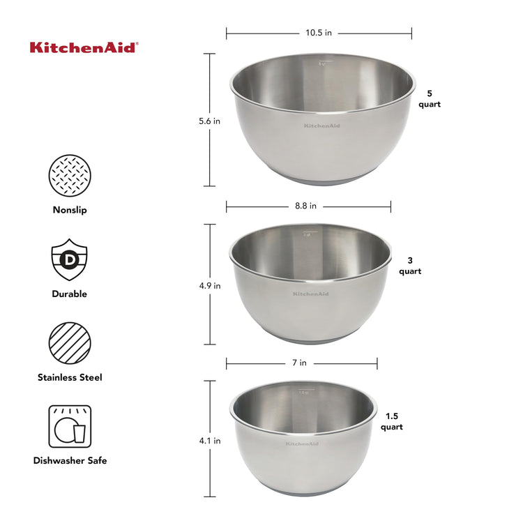 Stainless Steel Mixing Bowls