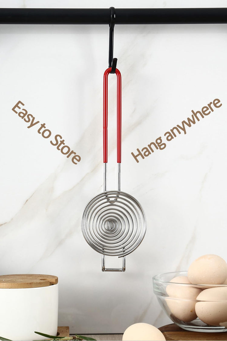 Egg Separator Egg Yolk White Separator Stainless Steel Egg White Yolk Sifting Filter Egg Divider Kitchen Tool for Baking