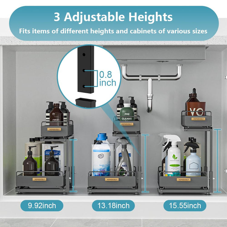 Under Sink Organizer Kitchen