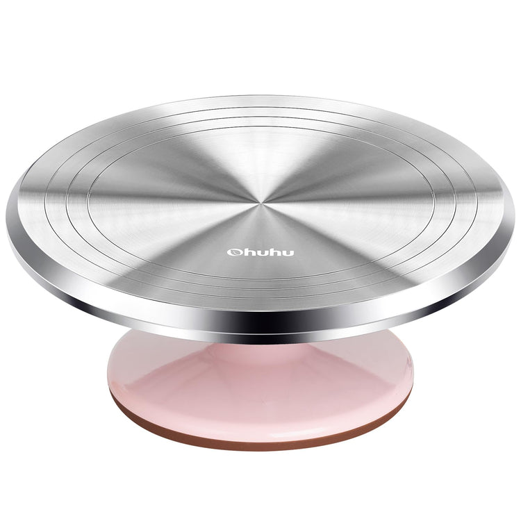 Cake Stand Aluminium 12''Cake Turntable Decorating Bakery Supplies