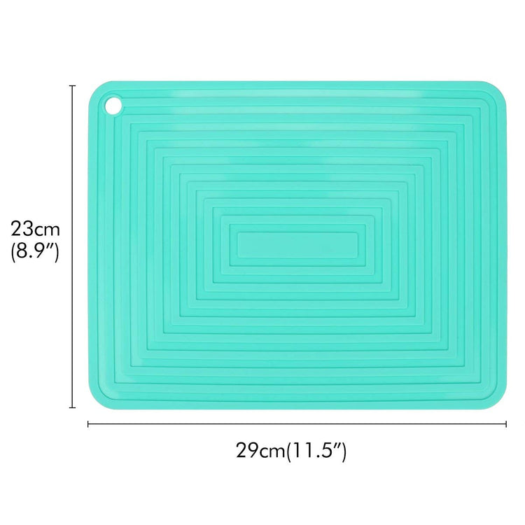 Large Silicone Trivet Mats for Hot Dishes (2 Count)
