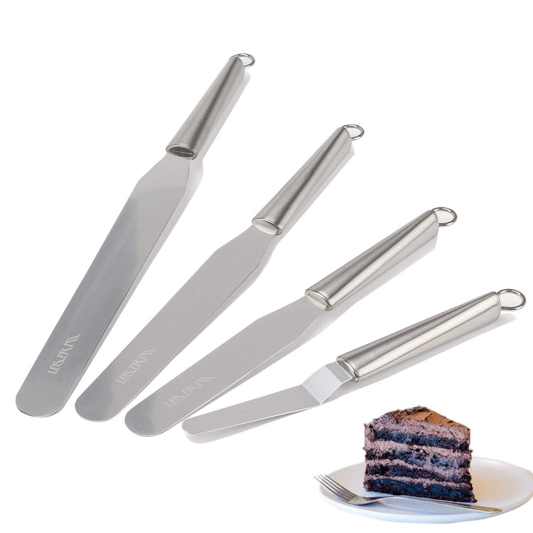Cake Frosting Spatula Set (4 Count)