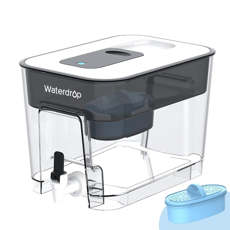 WFD-22L-A Alkaline Water Filter Dispenser, Large 40-Cup, Black